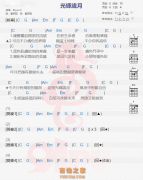 beyond《光輝歲月》吉他譜分享