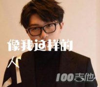 像我這樣的人吉他譜C調(diào)毛不易