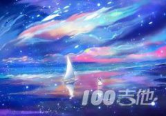 《星辰大?！芳V_黃霄雲(yún)_C調(diào)吉他伴奏彈唱譜