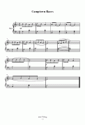 Camptown Races(簡易鋼琴曲)