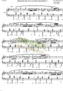 肖邦c小調(diào)夜曲 Op.48 No.1