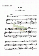 E大調(diào)奏鳴曲 弦樂類 小提琴