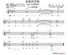 如歌的柔板（選自《悲嗆奏鳴曲》）（雙譜式 ）
