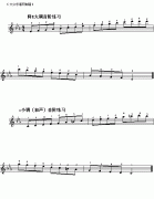 電子琴淺易練習(xí)八十四：降E大調(diào)及c小調(diào)音階練習(xí)