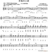 世界名曲雙譜式 多瑙河之波 J 伊凡諾維奇曲