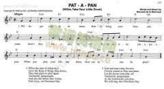 149.PAT - A - PAN (WILLIE, TAKE YOUR LITTLE DRUM)