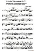 School of Mechanism, Op. 74