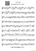 Let It Go （Let It Go ）小提琴譜