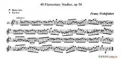 40首小提琴初級(jí)技巧練習(xí)曲之15