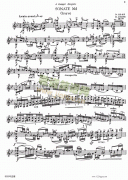 伊薩伊小提琴奏鳴曲（sonate No1）