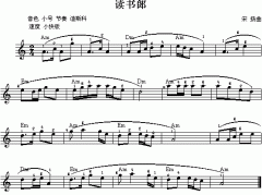 讀書郎 免費(fèi)電子琴_五線譜