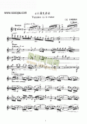d小調(diào)變奏曲（獨奏） 弦樂類 小提琴