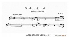 小提琴梅娘曲
