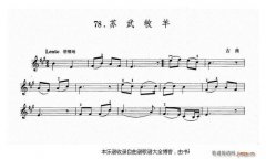 小提琴蘇武牧羊