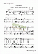英雄騎馬寨邊走 鍵盤(pán)類 鋼琴