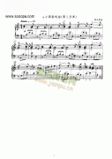 a小調(diào)奏鳴曲（第三樂章） 鍵盤類 鋼琴