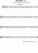 帕勞國歌鋼琴譜（Oceania Anthem sheet music：Palau）