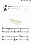 弗萊搖籃曲-簡(jiǎn)易版 鍵盤(pán)類 鋼琴