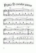 El condor passa(簡易鋼琴譜)