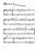 La cucaracha(簡易鋼琴譜)